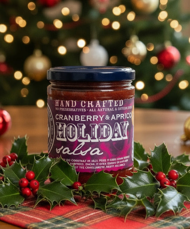 Cranberry & Apricot Holiday Salsa