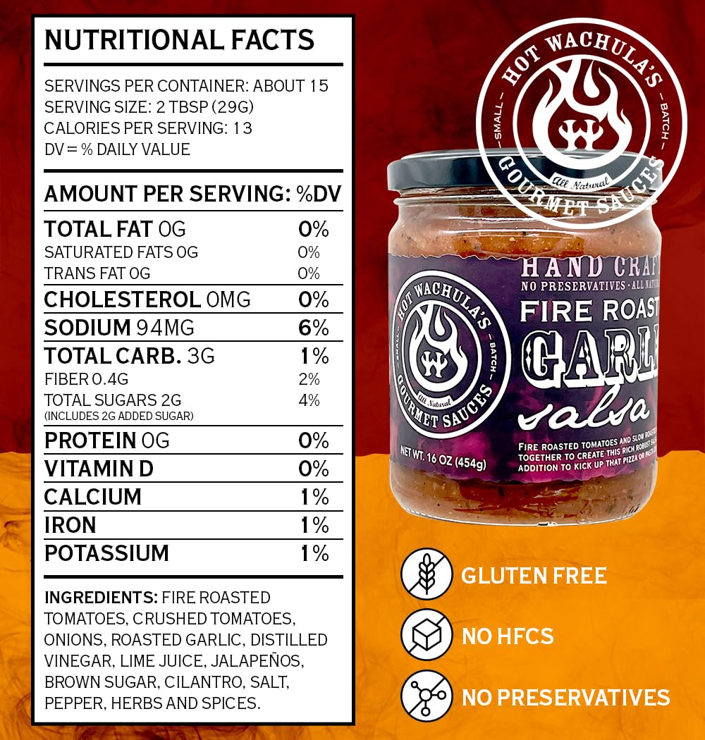 Salsa de ajo asado al fuego - Mediana