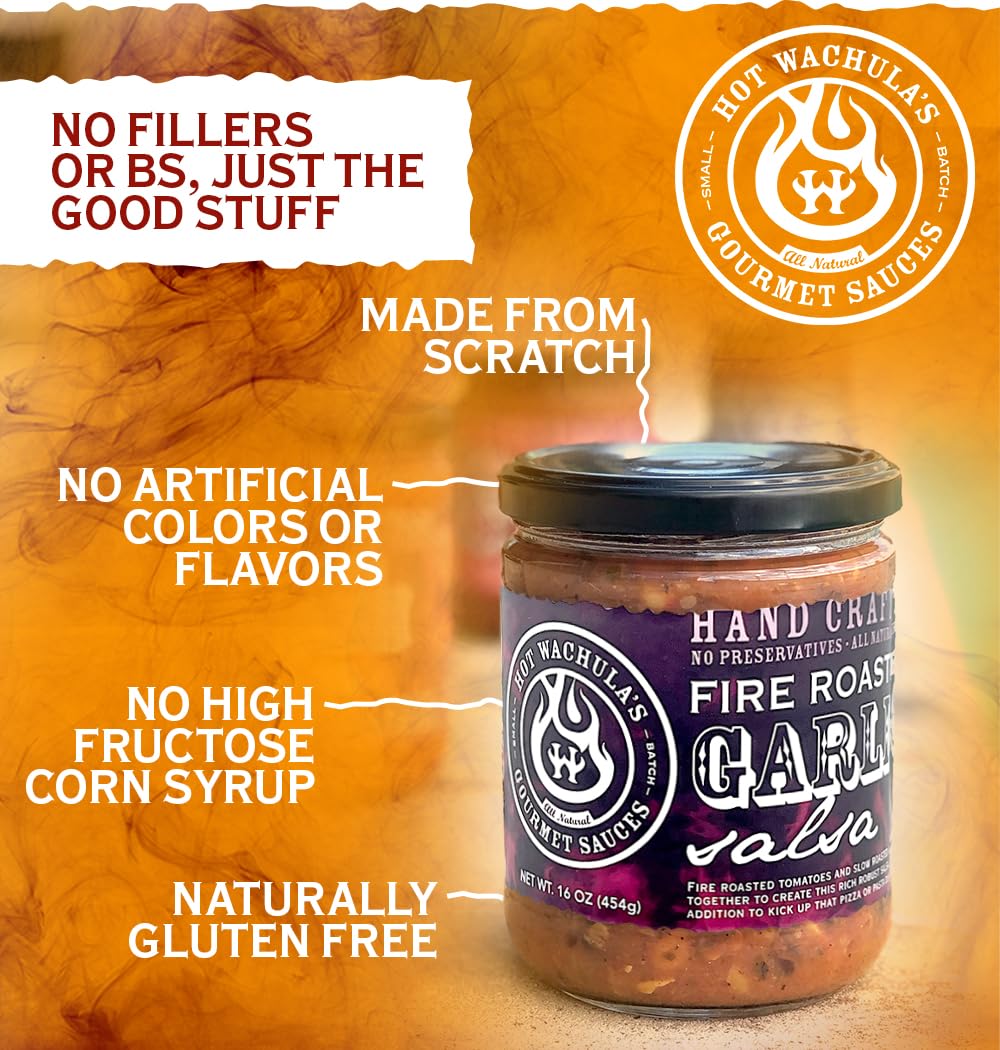 Salsa de ajo asado al fuego - Mediana