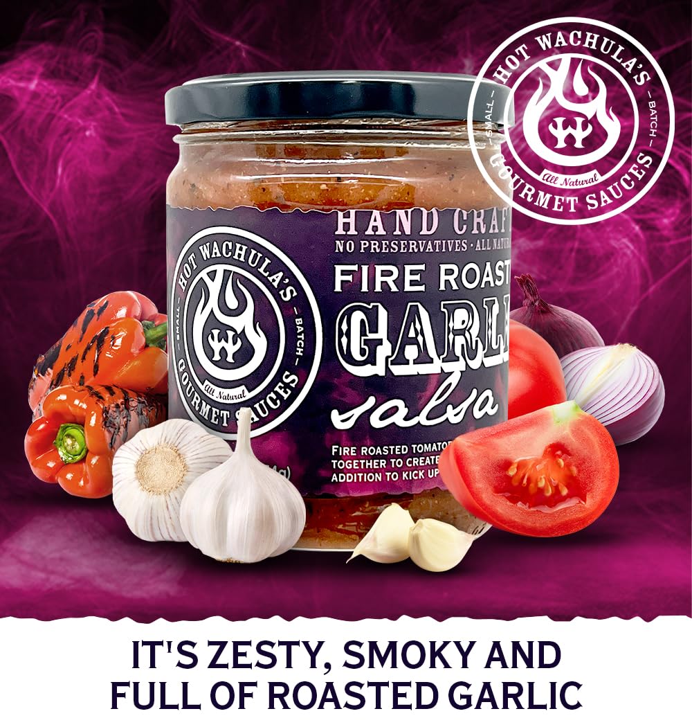 Salsa de ajo asado al fuego - Mediana